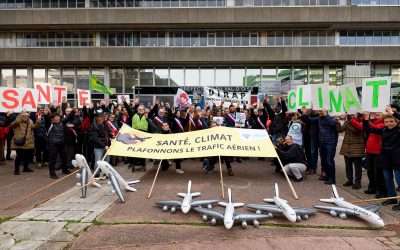 17 rassemblements devant les préfectures pour plafonner le trafic aérien le mercredi 13 mars, et d’autres à venir !​
