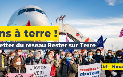 [Avions à Terre #1] Fiscalité de l’aérien, formations et lutte locale dans le Jura, bienvenue dans notre newsletter !