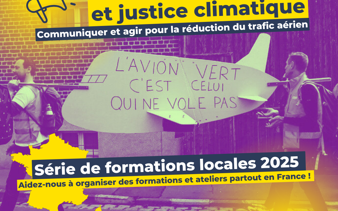 Webinaire – La posture d’animateur-ice d’un événement « Aviation et justice climatique »