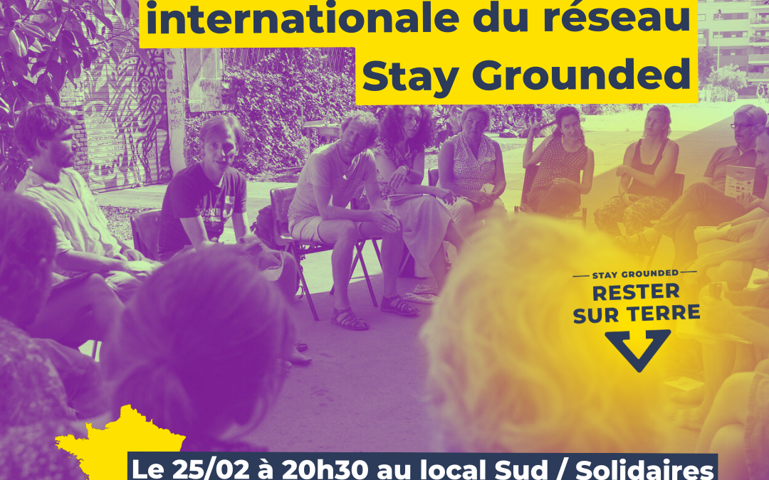 Aviation et climat, comment atterrir en douceur ? // Rencontre avec l’équipe internationale du réseau Stay Grounded (Marseille)